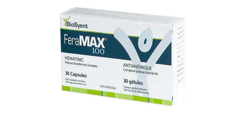 کپسول فرامکس بیوسنت 30 عددی Biosynet FeraMax 100 30 Capsules