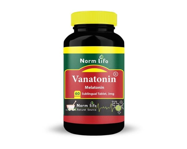 واناتونین نورم لایف 60 عددی Norm Life Vanatonin 60 Sublingual Tablets