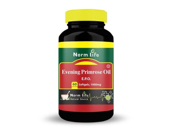 ایوینینگ پرایم رز اویل نورم لایف 60 عددی Norm life Evening Primrose Oil 60 Capsules