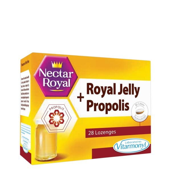 رویال ژلی + پروپولیس ویتارمونیل 28 عددی Vitarmonyl Royal Jelly + Propolis 28 Tablets