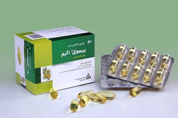 پریموژل 1 گرمی دانا 50 عددی Daana Primogel 1g 50 Capsules