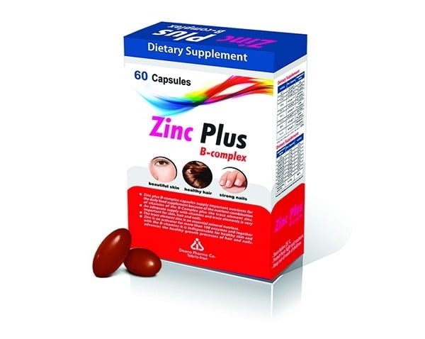 زینک پلاس 5 میلی گرم ب-کمپلکس دانا 60 عددی Daana Zinc Plus 5 mg B-complex 60 Capsules