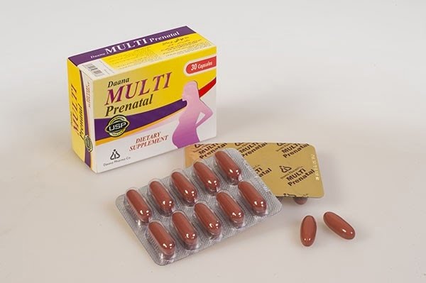 مولتی پریناتال دانا 30 عددی Daana MULTI Prenatal 30 Soft Gelatin Capsules