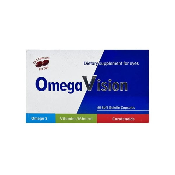 امگا ویژن دانا 60 عددی Daana Omega Vision 60 Soft Gelatin Capsules