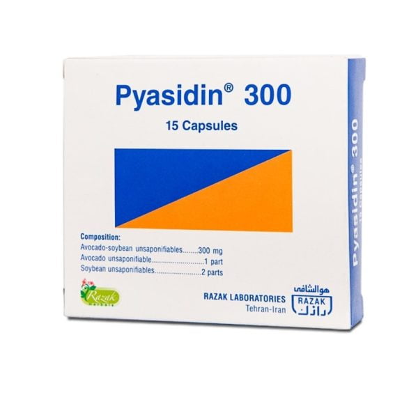 کپسول پیاسیدین 300 رازک 15 عددی Razak Pyasidin 300 15 Capsules