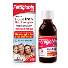 شربت فروگلوبین B12 ویتابیوتیکس 200 میلی لیتری Vitabiotics Feroglobin B12 Syrup 200 ml
