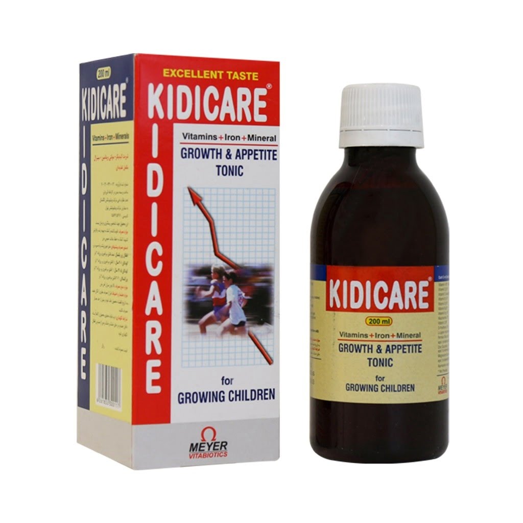شربت کیدیکر مایر ویتابیوتیکس 200 میلی لیتری Meyer Vitabiotics Kidicare Syrup 200 ml