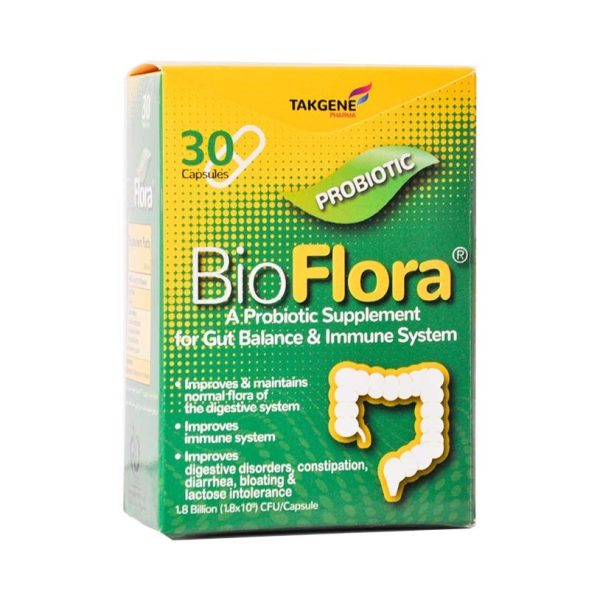 بایوفلورا تک ژن فارما 30 عددی TAKGENE PHARMA BioFlora 30 Capsules