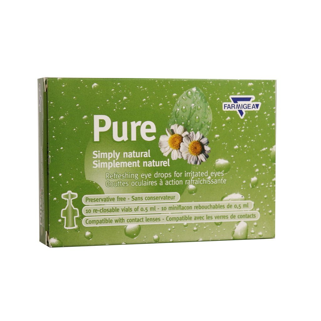 قطره چشمی گیاهی تک دوز پیور 10 عددی – Pure natural Single Dose Drop 10 pcs