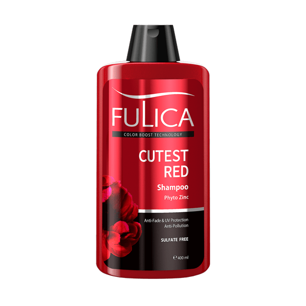 شامپو تثبیت کننده موهای قرمز فولیکا 400 میلی لیتر-Cutest red FULICA shampoo 400ml
