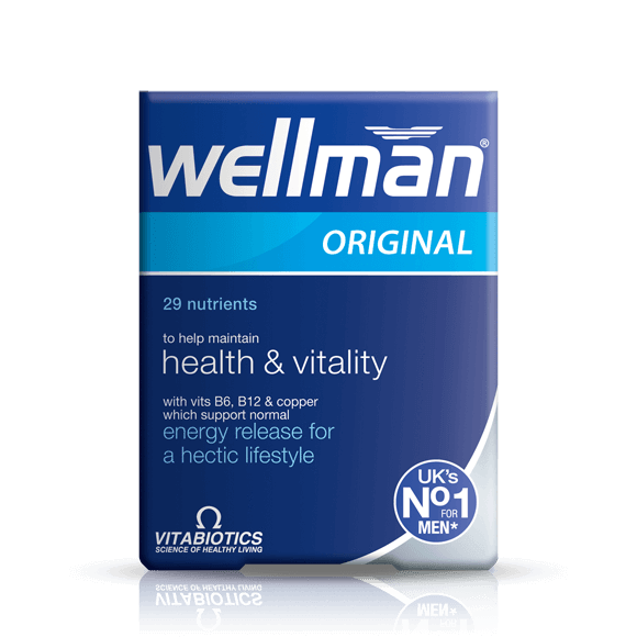 ولمن اوریجینال ویتابیوتیکس 30 عددی Vitabiotics Wellman Original 30 Tablets