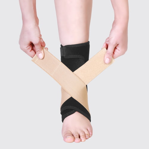 قوزک بند تک سایز (نئوپرن) طب و صنعت Teb & Sanat Free Size Neoprene Ankle Support