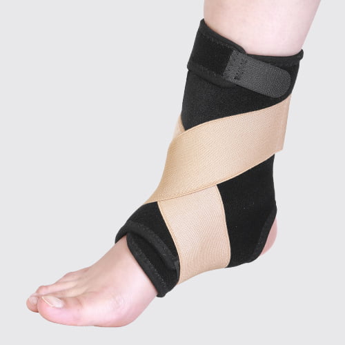 قوزک بند نئوپرن ساده طب و صنعت Teb & Sanat Neoprene Ankle Support