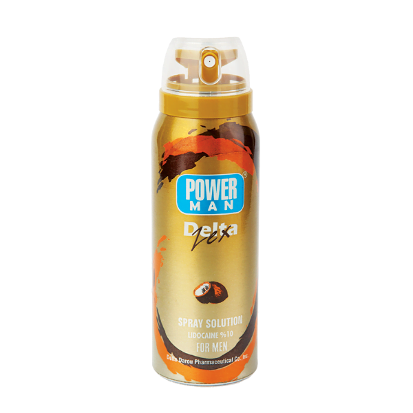 اسپری تاخیری نارگیل پاورمن دلتا زکس 60 میلی لیتری Delta Zex Power Man Coconut Delay Spray 60 ml