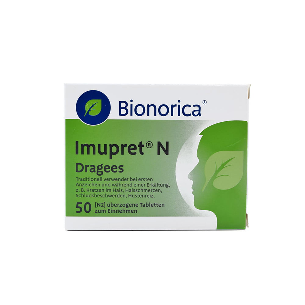 ایموپِرِت بیونوریکا 50 عددی Bionorica Imupret 50 Coated Tablets