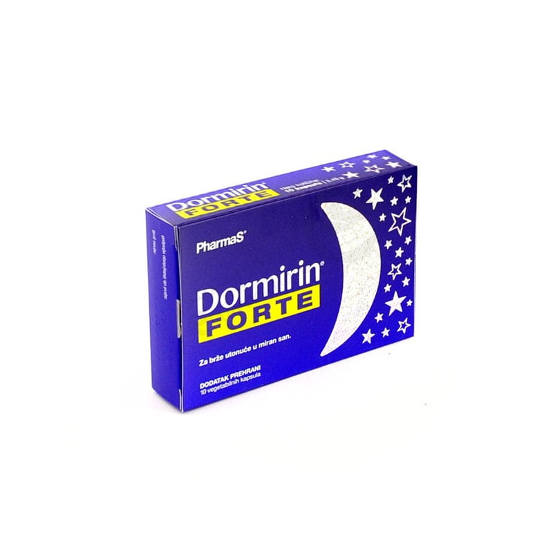 دورمیرین فورت فارما اس 10 عددی PharmaS Dormirin Forte 10 Capsules