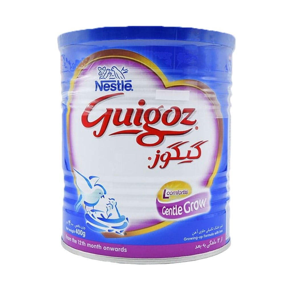 شیر خشک گیگوز نستله مناسب کودکان یک سال به بالا 400 گرمی Nestle Guigoz Milk Powder With Iron, For Children 400 g