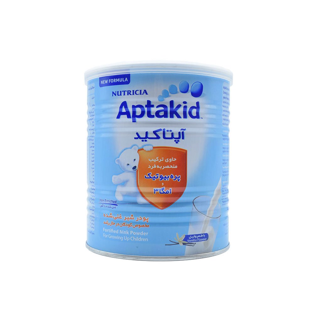 شیر خشک آپتاکید نوتریشیا مخصوص کودکان در حال رشد ۴۰۰ گرمی