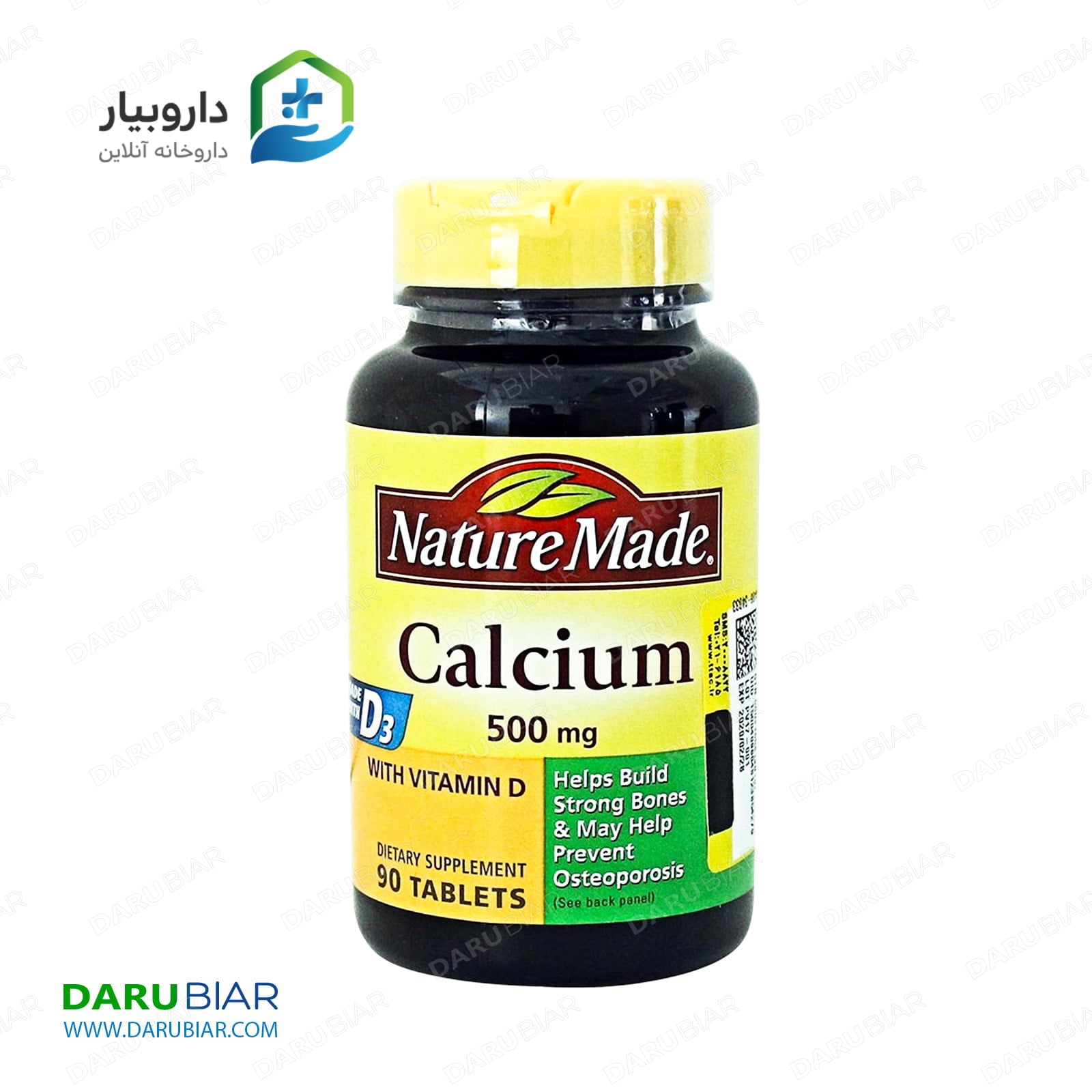 قرص کلسیم باویتامین دی- Calcium With D3