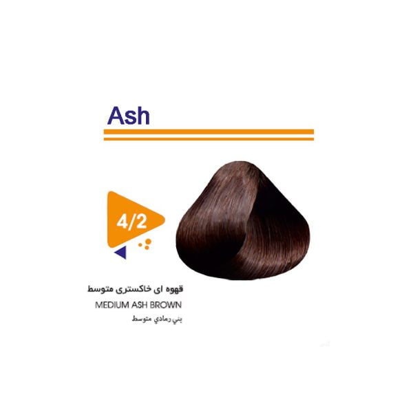 رنگ موی سری خاکستری ویتامول 120 میلی لیتری Vitamol Ash Hair Color 120 ml
