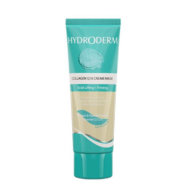 ماسک کرمی ضد چروک و سفت کننده پوست هیدرودرم 100 گرم Hydroderm Collagen Q10 Cream Mask 100 g