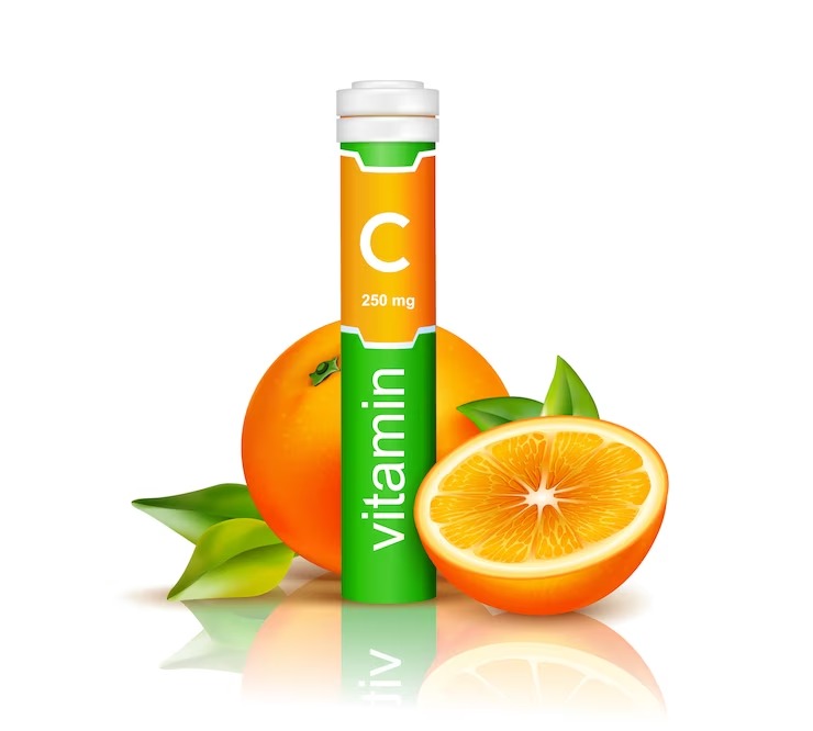 Vitamin C effervescent tablets