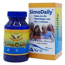 قرص مولتی ویتامین روزانه سیمودیلی سیمرغ دارو عطار بسته 30 عددی