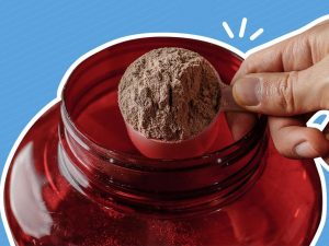 هر اسکوپ پروتئین وی چند گرم است؟